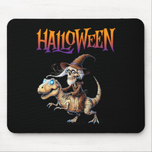ハロウィーンTレックススケルトンライド マウスパッド