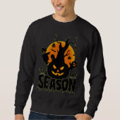 ハロウィーン'Tis The Season Pumpkin スウェットシャツ (正面)