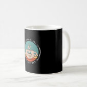 ハロウィーンTouchマイコーヒーと私はクリスマスを飲む コーヒーマグカップ (正面右)