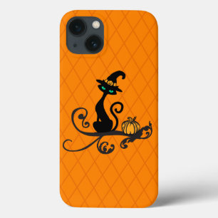 ハロウィーンWItch猫 iPhone 13ケース