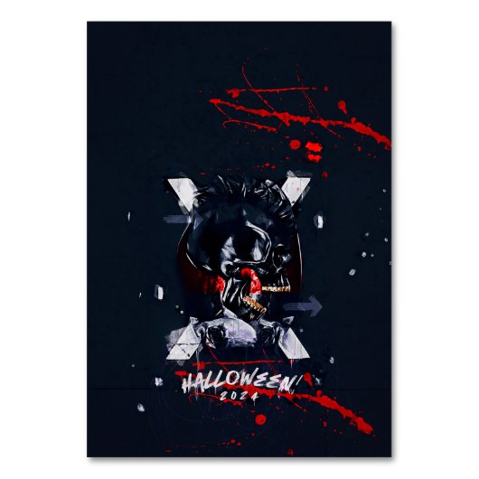 ハロウィーンXパーティー テーブルナンバー (正面)