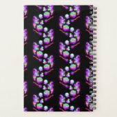 ハロウィ不気味ン魔女の明るいパタカラフルーン プランナー手帳 (裏面)