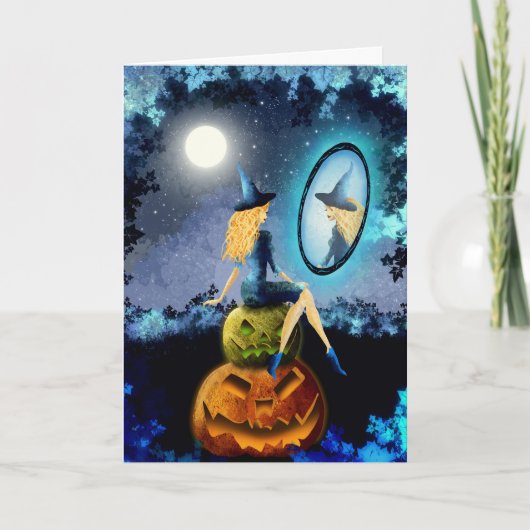 ハロウィ不気味ン カード (正面)