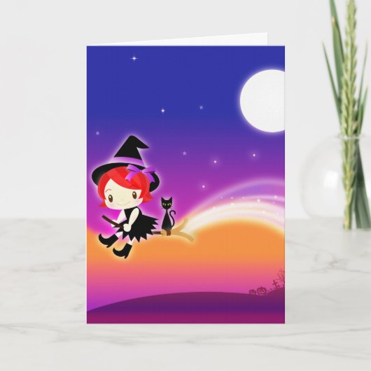 ハロウィ不気味ン カード (正面)