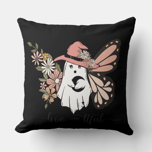 ハロウィ不気味ン クッション (正面)