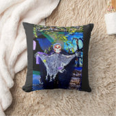 ハロウィ不気味ン クッション (ブランケット)