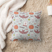 ハロウィ不気味ン クッション (ブランケット)