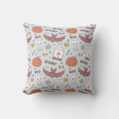 ハロウィ不気味ン クッション (正面)