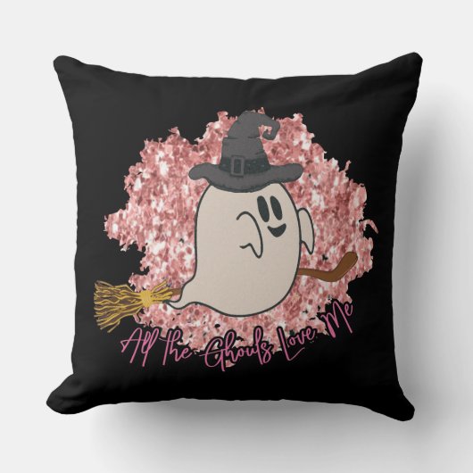 ハロウィ不気味ン クッション (正面)