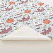 ハロウィ不気味ン シェルパブランケット (3/4)