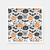 ハロウィ不気味ン スタンダードカクテルナプキン (正面)