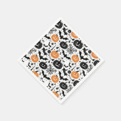 ハロウィ不気味ン スタンダードカクテルナプキン (角)