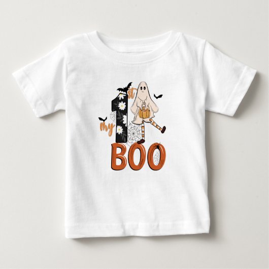 ハロウィ不気味ン ベビーTシャツ (正面)