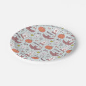 ハロウィ不気味ン ペーパープレート (アングル)