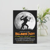 ハロウィ不気味ン・ホラー・オオカミ男 招待状 (スタンド正面)