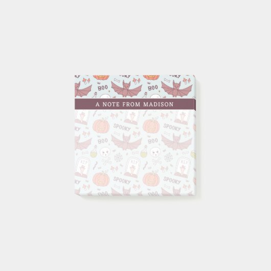 ハロウィ不気味ン ポストイット (正面)