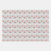 ハロウィ不気味ン ラッピングペーパーシート (正面)