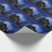 ハロウィ不気味ン ラッピングペーパー (角)