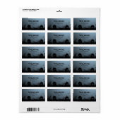 ハロウィ不気味ン ラベル (フルシート)