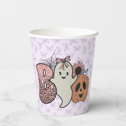 ハロウィ不気味ン 紙コップ (裏面)