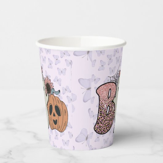 ハロウィ不気味ン 紙コップ (左)