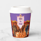 ハロウィ不気味ン 紙コップ (裏面)