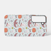 ハロウィ不気味ン SAMSUNG GALAXYケース (裏面横)