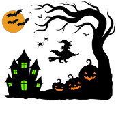 ハロウィ不気味ン Tシャツ