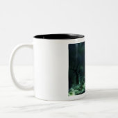 ハロウィ不気味ーングリムリーパー&幽霊のよく出るハウス ツートーンマグカップ (左)