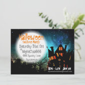 ハロウィ不気味ーンハウス 招待状 (スタンド正面)