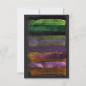 ハロウィ不気味ーン衣装パーティー 招待状 (裏面)