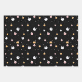 ハロウィ最高のン ラッピングペーパーシート (正面3)