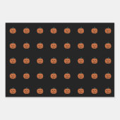 ハロウィ最高のン ラッピングペーパーシート (正面)