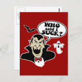 ハロウィ笑わされるン ポストカード (正面/裏面)