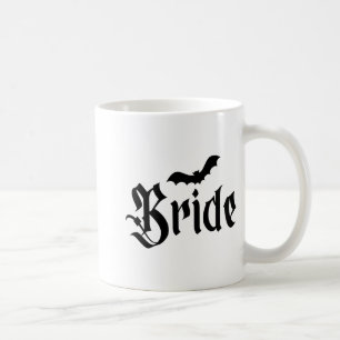 ハロウィ結婚ンの不気味新郎新婦カップルマッチ コーヒーマグカップ