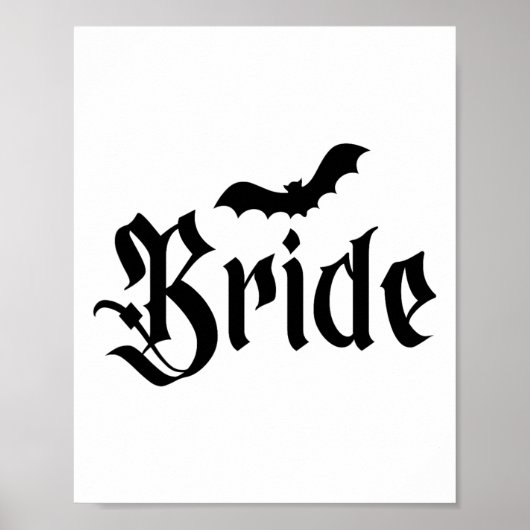 ハロウィ結婚ンの不気味新郎新婦カップルマッチ ポスター (正面)