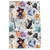 ハロウィ魅力的ン ミディアムペーパーバッグ (正面)