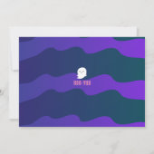 ハロウェンパーティの招待状 招待状 (裏面)