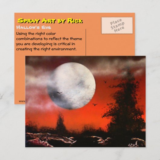 ハロウズイブ ポストカード (正面/裏面)