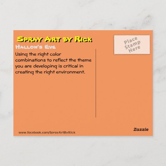 ハロウズイブ ポストカード (裏面)