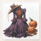 ハロウビクトリアンン服 ガラスコースター (正面)