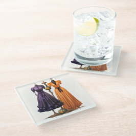 ハロウビクトリアンン服 ガラスコースター