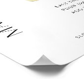 ハロウマルガリータバー標識 ポスター (角)