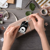 ハロウ不気味ィン怖お洒落黒ネコ ギフトタグ