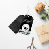 ハロウ不気味ィン怖お洒落黒ネコ ギフトタグ