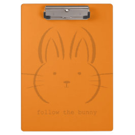 ハロウ後を追ン・ジョイのバニー・クリップボード クリップボード