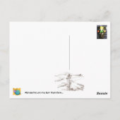 ハロウ熱狂するィン… ポストカード (裏面)