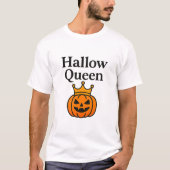 ハロクイーンおかしなハロウィーンの衣装シャツ Tシャツ (正面)