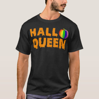ハロクイーンゲイ同性愛者LGBTQプライドハロウィーン Tシャツ
