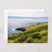 ハロケーンルックアウトと太平洋海 ポストカード (正面/裏面)